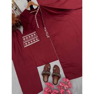 Top de fiesta de mujer de diseñador con Conjunto elegante Plazzo y Dupatta - Product Image 1