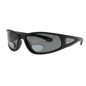 Lunettes de soleil polarisées UV400 pour la pêche, style enveloppant, unisexe, légères, monture PC, logo personnalisé, taille adulte, bifocales RWF133 - Product Image 1