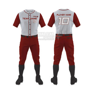 Uniforme de baseball fabriqué au Pakistan, design personnalisé, vêtements de sport, vente en promotion, uniforme de baseball à vendre - Product Image 3