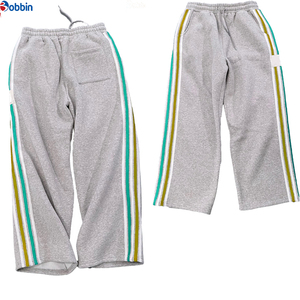 Pantalones Deportivos Personalizados para Hombre, Pantalones Deportivos a Rayas Personalizados de Alta Calidad, Fabricante de Pantalones Deportivos Holgados a Rayas - Product Image 5