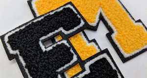 Custom Embroidery Patch Personalized Logo Iron On Sew On 3D Puff Woven Badge for Clothing Hats <b>Jackets</b> Bags Uniforms Pet Harness - Product Image 2