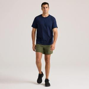 Camiseta Deportiva Azul Marino para Hombre, Transpirable, Ligera, para Fitness, Ejercicio y Actividades Deportivas - Product Image 2