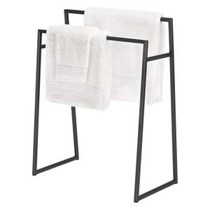 Porte-serviettes de bain autoportant en métal moderne et portable pour hôtel – Organisation efficace - Product Image 6