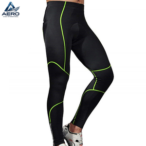 Customized Logo Printed Unique Product In Black And <b>Green</b> Color Fitness Running, Active Wear Compression Legging <b>Tights</b> For Men - Product Image 3