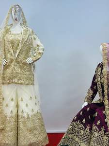 ชุดเจ้าสาวสุดหรู: ชุดคลุมเตียงที่ทำจากหินทั้งตัวพร้อมตาข่ายเสื้อเบลเซอร์สำหรับเจ้าสาวและเสื้อเบลเซอร์เหมาะสำหรับการใช้งาน - Product Image 3