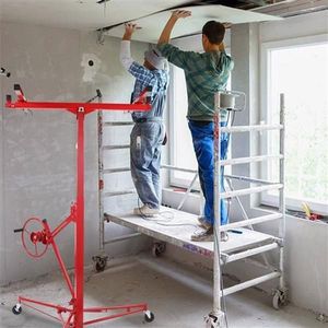 Sollevatore per Pannelli da Costruzione 11FT con Ruote Bloccabili, Capacità 150 libbre, per Installazione e Rimozione di Cartongesso - Product Image 4
