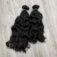 Choix privilégié pour extensions de cheveux naturels lisses en trame, 100 % cheveux humains vietnamiens, cuticules intactes, pour décoloration et coiffage, cheveux bruts