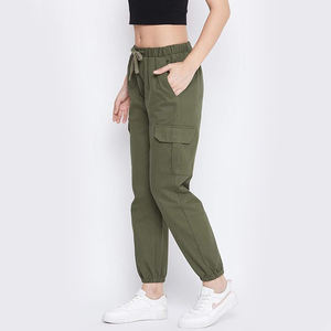 Pantalon de jogging en maille pour femme, taille haute, cordon de serrage, bas élastiqué, respirant, polyester et élasthanne, pour le sport, la course et l'entraînement - Product Image 5