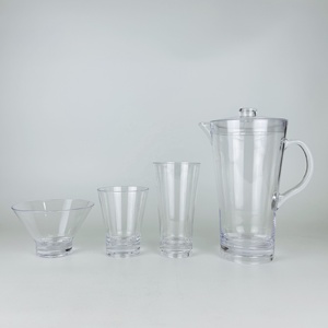 Tazones Transparentes de Plástico Acrílico para Servir Ensaladas, Frutas, Palomitas y Papas Fritas - Product Image 4