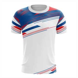 Camisetas de Poliéster/Algodón para Hombre, Cuello Redondo, Color Sólido, Corte Regular, Transpirables, de Secado Rápido, con Logotipo Personalizado para Campañas Electorales - Product Image 1