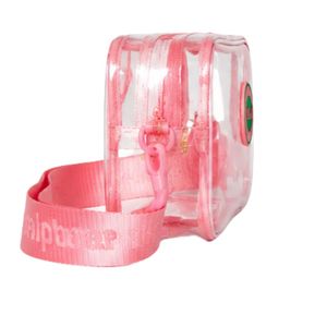 <b>Pink</b> Stadium Crossbody Bag Women Transparent Shoulder Bag Fashion Mini <b>Purse</b> Casual Travel Handbag Stylish Daily Wear Accessory - Product Image 5