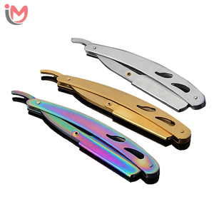Professional Barber Shaving <b>Razors</b> <b>Straight</b> Cut Throat <b>Razor</b> Blades for Professional Salon Shaves Barber <b>Razors</b> OEM Service - Product Image 1
