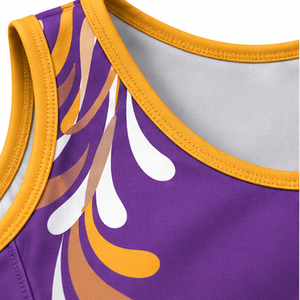 Uniformes personalizados para equipos de netball femenino, tela duradera y transpirable, para clubes, ligas, entrenamiento, torneos, proveedor mayorista, exportador, diseño ODM - Product Image 6