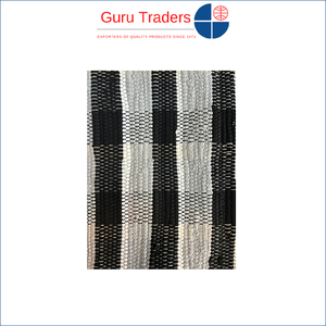 High in Quality Washable & Non-slip Stain Resistant Customized Size Modern Classic Style Chindi Door Mats by Bulk Distributor - Product Image 5