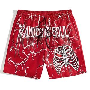 กางเกงขาสั้นผ้าโพลีเอสเตอร์สำหรับผู้ชายกางเกงขาสั้นผ้า100% แห้งเร็วสำหรับฤดูร้อน - Product Image 6