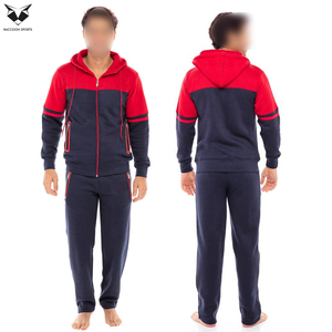 Full-Length Regular Fit Tracksuit with Full Sleeves Full <b>Zipper</b> <b>Top</b> Quality Training Sports Wear Men <b>Top</b> Fabric Simple Tracksuit - Product Image 6