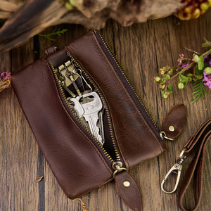 Travel Wallet with <b>Key</b> Holder Premium leather card holder wallet with integrated <b>key</b> <b>organizer</b> and stylish appearance for sale - Product Image 1