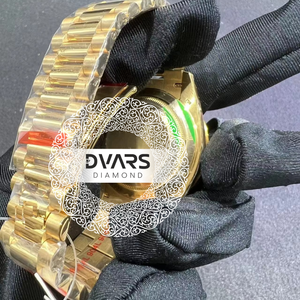 Montre mécanique de luxe Horizon, mouvement automatique, acier inoxydable, diamant Moissanite couleur D VVS1, verre saphir, durable - Product Image 2