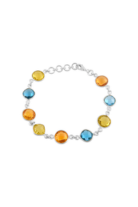 Amethyst <b>Bracelet</b> in 92.5 Sterling Silver KLSB-20233 - Product Image 2