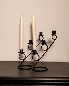 Portavelas Metálico Decorativo Moderno o Decoración para el Hogar - Product Image 3