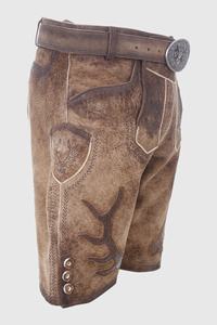 Alta calidad alemán Trachten bávaro Lederhosen Oktoberfest Kurz cabra gamuza lederhose 2024/25 - Product Image 5
