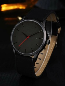 6212 Dropshipping Reloj de Hombre Personalizado de Cuero para Él, Reloj de Regalo con Brazalete - Product Image 5