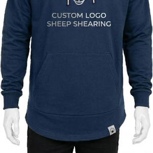 Sheep <b>Shearing</b> Hoodie Custom Logo Streetwear Breathable Winter Men's Regular Fit Oem Service Heavyweight Wholesale Factory - Product Image 3