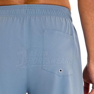 Shorts de bain pour hommes de qualité supérieure, solides, décontractés, respirants, à taille haute, conçus pour la natation, les voyages et les aventures estivales en plein air - Product Image 5