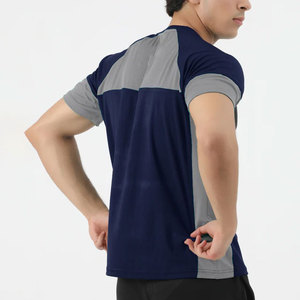 Camiseta Deportiva de Secado Rápido 2026, Transpirable, para Gimnasio y Entrenamiento, de Verano, de Alta Calidad, Color Sólido, Tejida, Antiarrugas - Product Image 4