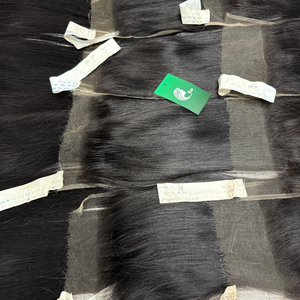 Perruque frontale en dentelle colorée longue ligne droite HD perruques blondes avec extensions de cheveux brésiliens bruts perruques de cheveux alignés sur les cuticules - Product Image 4