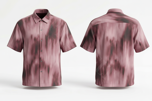 Camisa de Vestir Vintage, Moderna, Casual, Transpirable, de Manga Corta, con Botones, Corte Ajustado, para Verano, Estilo Personalizado - Product Image 4