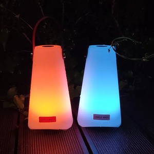 Lanterne d'Éclairage d'Ambiance LED RVB Portable Étanche et Extérieure, Lampe de Camping, Télécommande, Veilleuse avec Poignée - Product Image 5