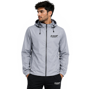 New Arrival Ready Stock Windbreaker <b>Jacket</b> <b>Men</b> Outdoor Active Wear Breathable Premium Quality Full Zip Up Windbreaker <b>Jacket</b> - Product Image 1