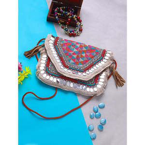 Sac Hobo Vintage Bohème Humran Export India Modèle HE-1714 pour Femmes - Product Image 2