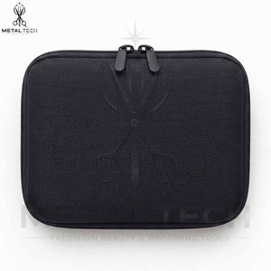 Kit Profesional de Herramientas para Extensiones de Cabello de Acero Inoxidable, Alicates de Anillo Micro, Aguja de Gancho, Tijeras, Estuche con Cierre Negro, Uso en Salón - Product Image 6