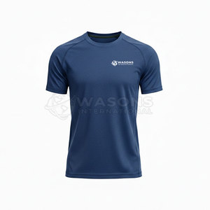 T-shirt de sport à manches longues pour homme, extensible, athlétique, pour la course à pied, l'entraînement, la salle de sport, les vêtements de sport décontractés - Product Image 5