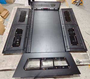 Cubierta de Caja de Camioneta de Alta Calidad, Impermeable, de Aleación de Aluminio y Acero, para <span class=keywords><strong>Dodge</strong></span> <span class=keywords><strong>Ram</strong></span> 2500 2019+ 8.0FT - Product Image 4