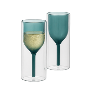 Verres à vin en borosilicate faits à la main de 160 ml, sans plomb, transparents, à pied, pour vin rouge et blanc, réutilisables, vente en gros - Product Image 2
