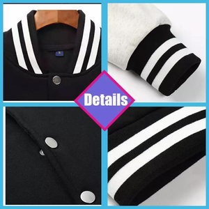 Chaqueta Varsity de Lana Personalizada de Alta Calidad para Hombre, Artículo de Moda con Logotipo Personalizado, Chaqueta para Hombre - Product Image 4