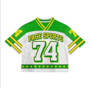 Camiseta de Fútbol Americano Personalizada, 100% Poliéster, Tejido de Malla, Transpirable, Diseño Sublimado, para Verano - Product Image 6
