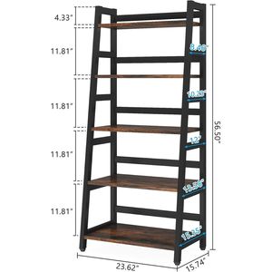 Étagères d'étagère en forme d'échelle - Product Image 4