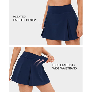 Minifaldas de Golf para Mujer, Falda Corta a Cuadros de Otoño, Atuendo de Moda Y2K de Invierno, Falda de Pickleball con Cintura Ancha y OEM - Product Image 4