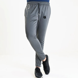 Hot Selling Men's Casual Joggers High Street Style Elastic Waist Canvas Distressed 100% Cotton Quick-drying Breathable - Product Image 2