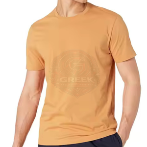 T-shirts pour hommes de haute qualité, en jersey de coton doux, légers, décontractés, surdimensionnés, respirants, à séchage rapide, unis, streetwear, pour tous les jours - Product Image 4