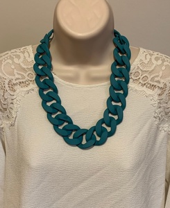 Premiumt Natural Style Resin Beads Necklace Trendy Handmade for Women Designer Statement Jewelry - Product Image 2