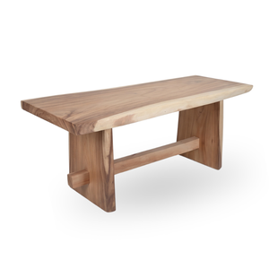 Solid Teak <b>Wood</b> Eco-Friendly Durable <b>Rustic</b> Minimalist Rectangle 4 Seater <b>Dining</b> <b>Table</b> for Home Apartment Hotel Villa - Product Image 2