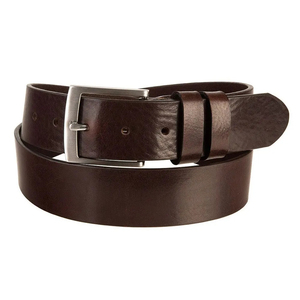 High Quality Full Grain Leather <b>Belt</b> <b>for</b> <b>Men</b> with Custom Logo, Personalized Metal <b>Buckle</b>, Premium Handmade Finish, Wholesale - Product Image 1