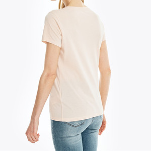 Camiseta de Mujer de Alta Calidad, Personalizada, OEM, Corte Holgado, Transpirable, Estilo Sostenible, Impermeable y Suave - Product Image 3