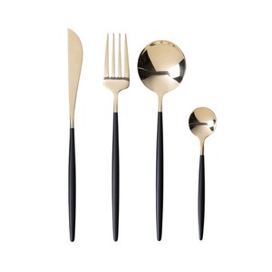 Ensemble de couverts créatifs en acier inoxydable, finition miroir argenté, pour la maison, l'hôtel, le restaurant, les mariages, à prix abordable - Product Image 4