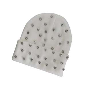 Gorros de Lana 100% con Pedrería, Personalizables con Logotipo, Gorros Tejidos de Invierno, Transpirables, Impermeables, Estilo Casual, 2026 - Product Image 4